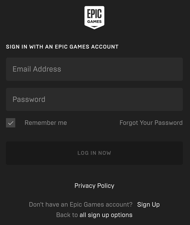 How To Sign In With Only Username Fortnite How To Change Your Username On Fortnite
