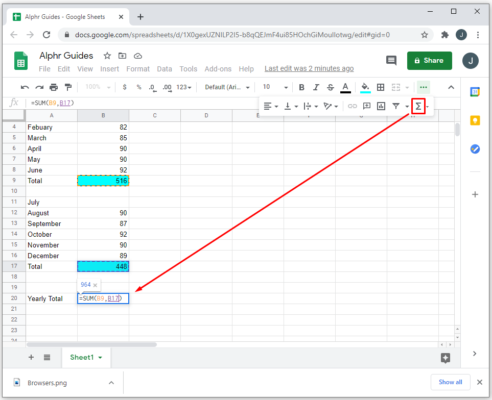 How to Sum a Column in Google Sheets [Mobile & Desktop]