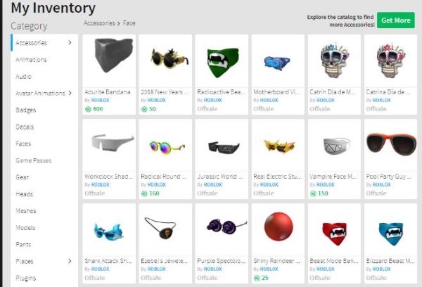 How to get off sale items in roblox! 