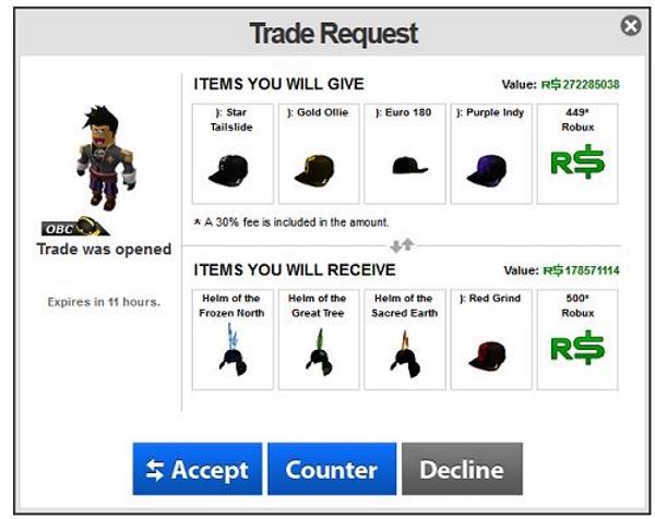 How To Drop Items In Roblox 2021 - how to trade clothes in roblox mobile