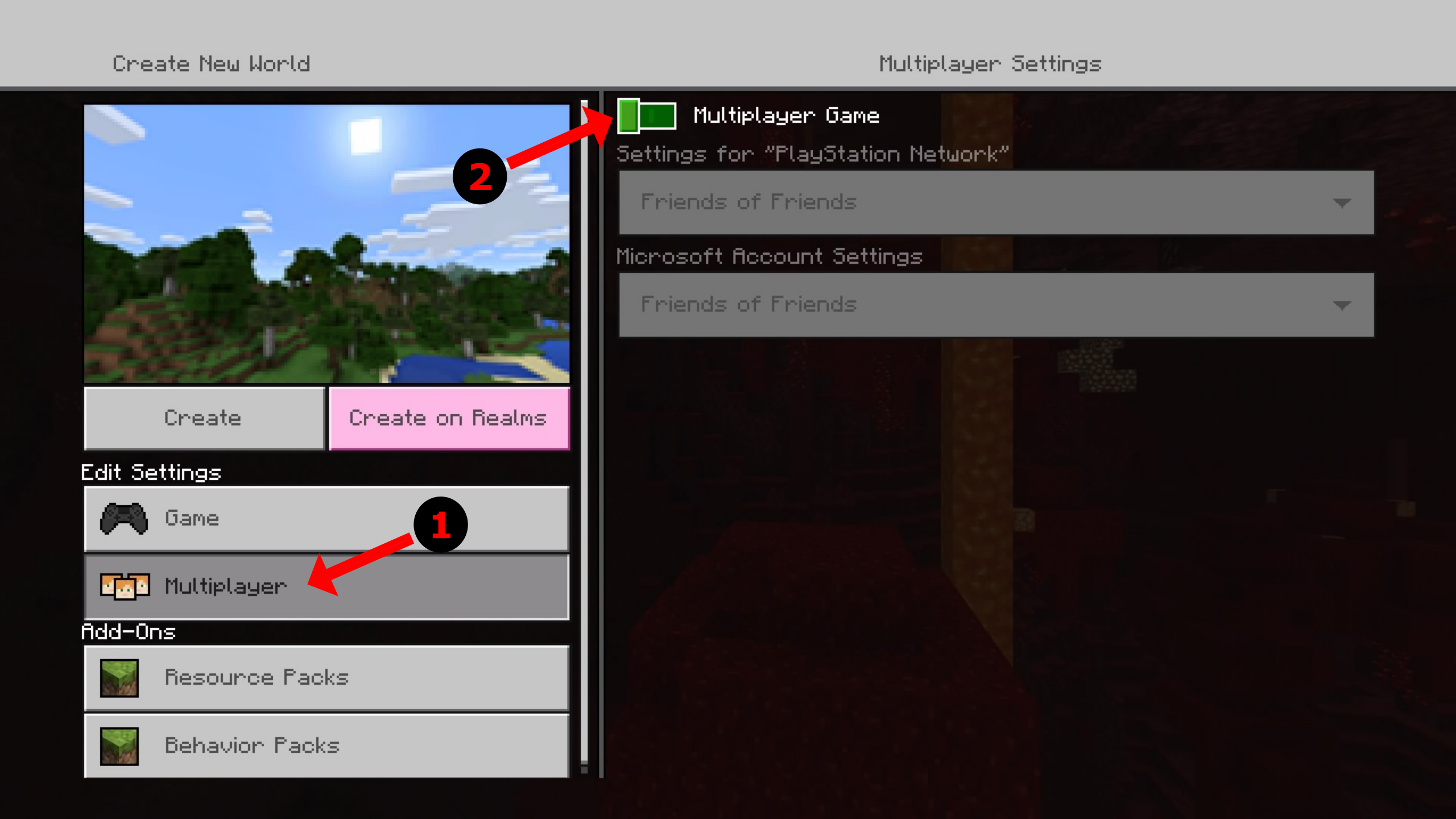 How To Use Split Screen In Minecraft