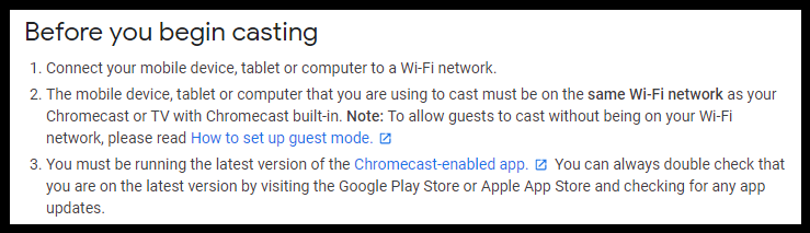 to Use Chromecast Wi-Fi