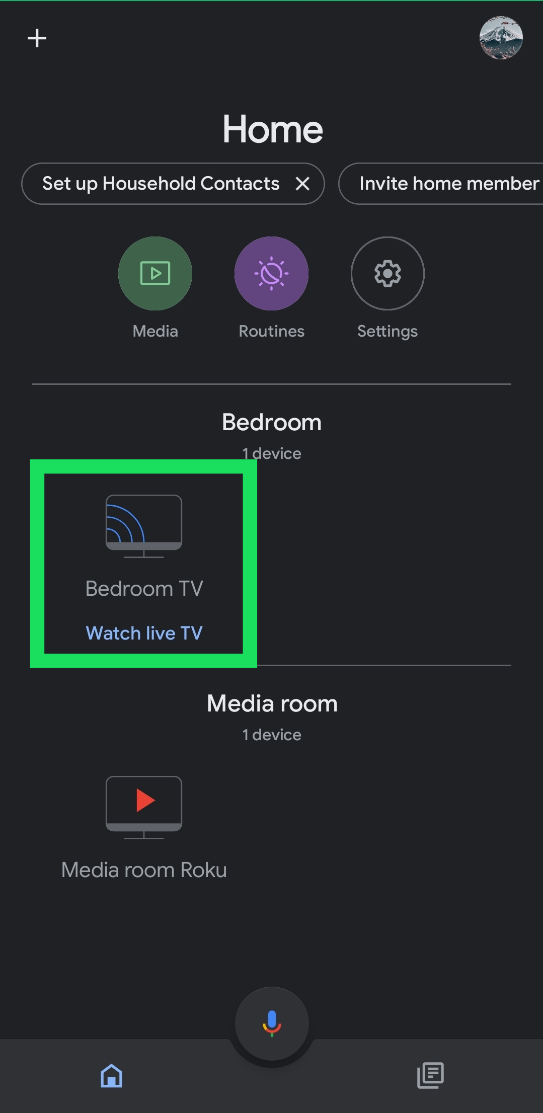 run chromecast app to connect to a new network