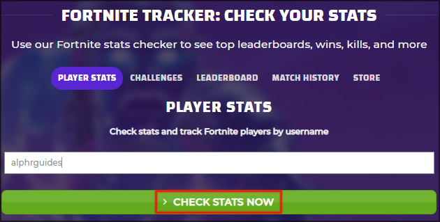 How To Check Your Fortnite Kd How To View Your Fortnite Stats