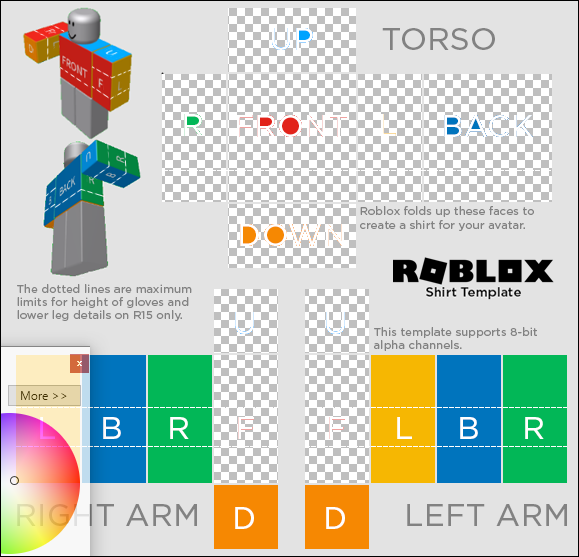 How To Make A Shirt In Roblox - how to put on shirts in roblox