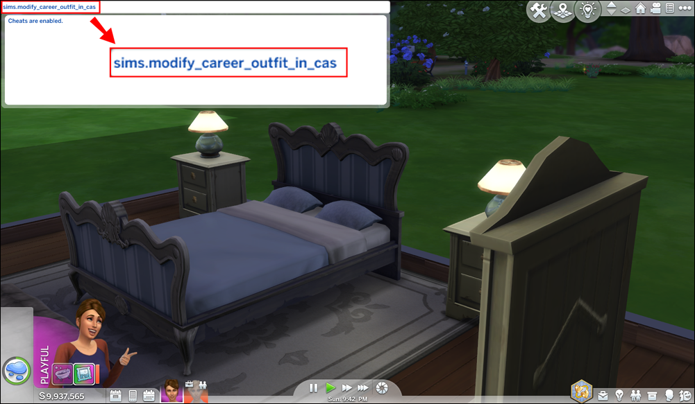 How to edit townies using the cas.fulleditmode cheat in The Sims 4