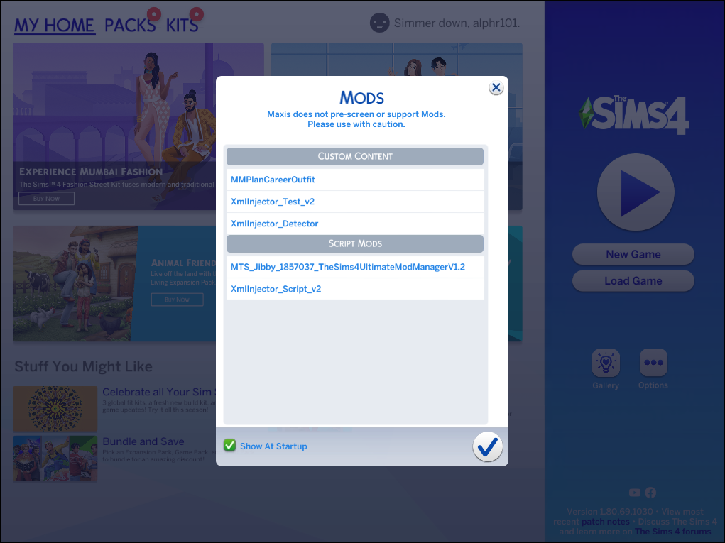 mods not working sims 4