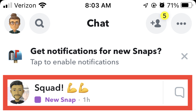snapchat screenshot alert
