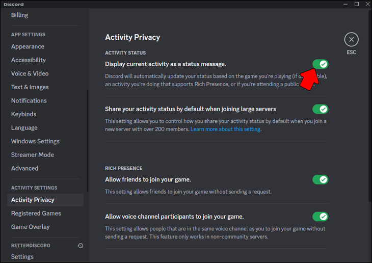 Ability to hide specific verified games – Discord