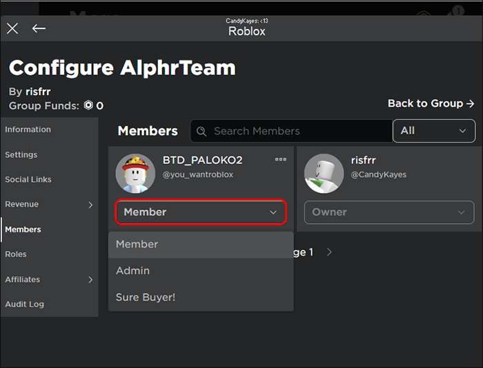 How to make a group on Roblox